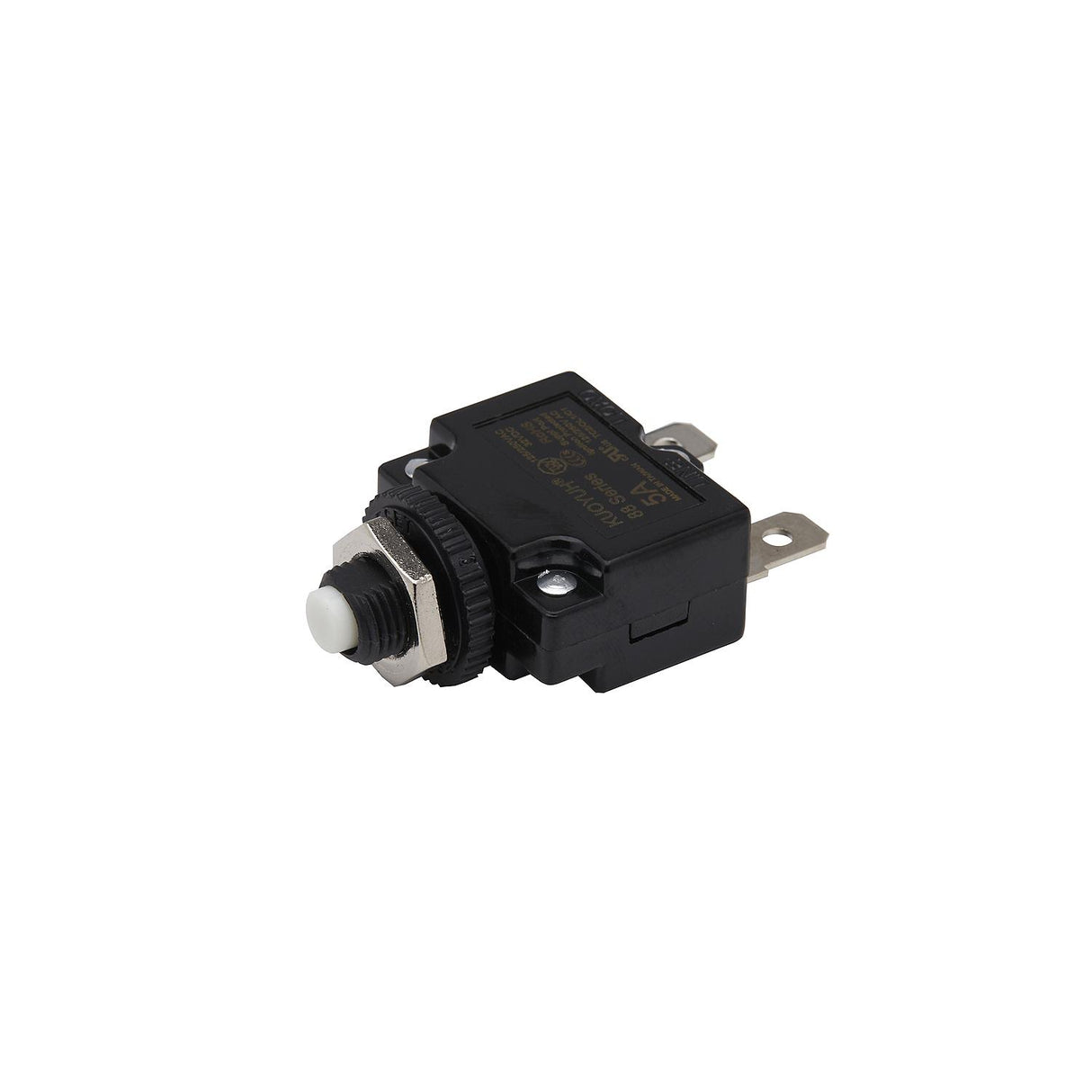 Seachoice Circuit Breaker, Mini, Push to Reset, 5 Amp