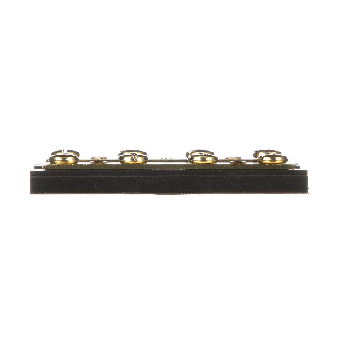 Seachoice Terminal Block, 4-Gang, Plastic Base with Brass Hardware
