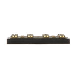 Seachoice Terminal Block, 4-Gang, Plastic Base with Brass Hardware