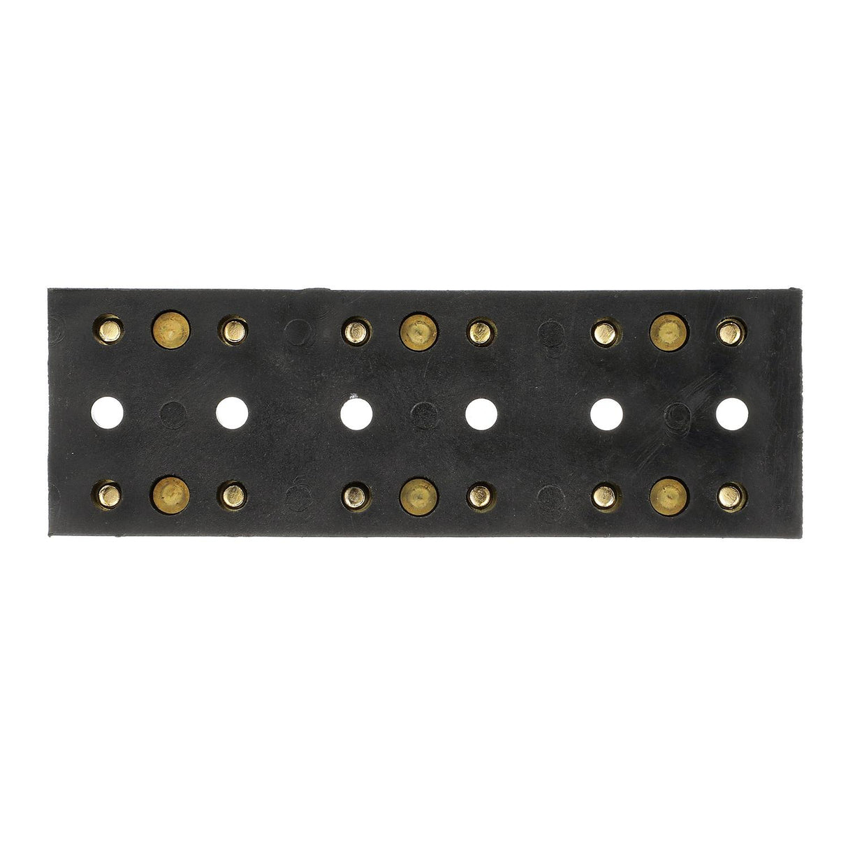 Seachoice Terminal Block, 6-Gang, Brass Clips and Contacts