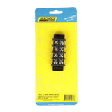 Seachoice 13561 Terminal Block, 4-Gang, Brass Clips and Contacts