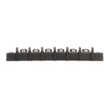 Seachoice 13571 Terminal Block, 6-Gang, Nickel Plated Brass Terminals