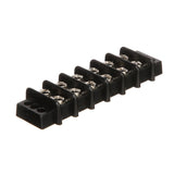 Seachoice 13571 Terminal Block, 6-Gang, Nickel Plated Brass Terminals