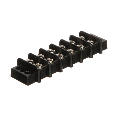 Seachoice 13571 Terminal Block, 6-Gang, Nickel Plated Brass Terminals