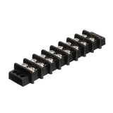 Seachoice 13581 Terminal Block, 8-Gang, Brass Clips and Contacts