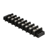 Seachoice 13581 Terminal Block, 8-Gang, Brass Clips and Contacts
