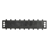 Seachoice 13581 Terminal Block, 8-Gang, Brass Clips and Contacts