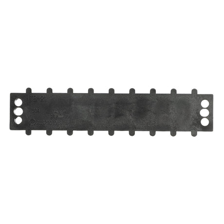 Seachoice 13581 Terminal Block, 8-Gang, Brass Clips and Contacts