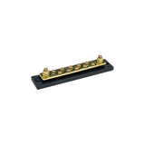 Seachoice 13631 Terminal Block, 10-Gang, Brass Clips and Contacts
