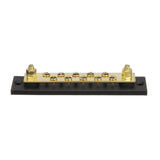 Seachoice 13631 Terminal Block, 10-Gang, Brass Clips and Contacts