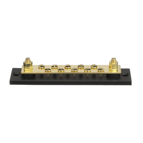 Seachoice 13631 Terminal Block, 10-Gang, Brass Clips and Contacts