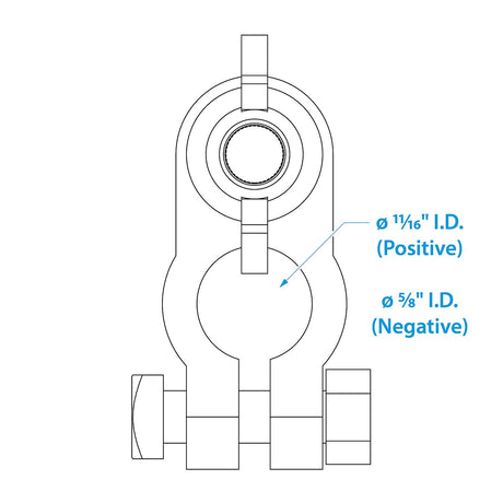 Seachoice Boat Battery Terminal Set w/ Wing Nuts, Includes Positive and Negative Terminals
