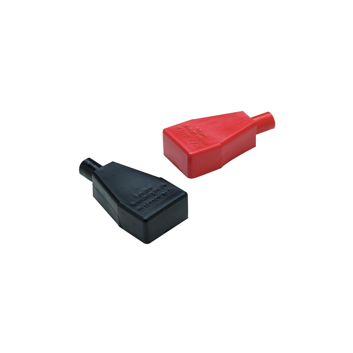Seachoice Standard Rubber Battery Terminal Covers, Includes 1 Red and 1 Black