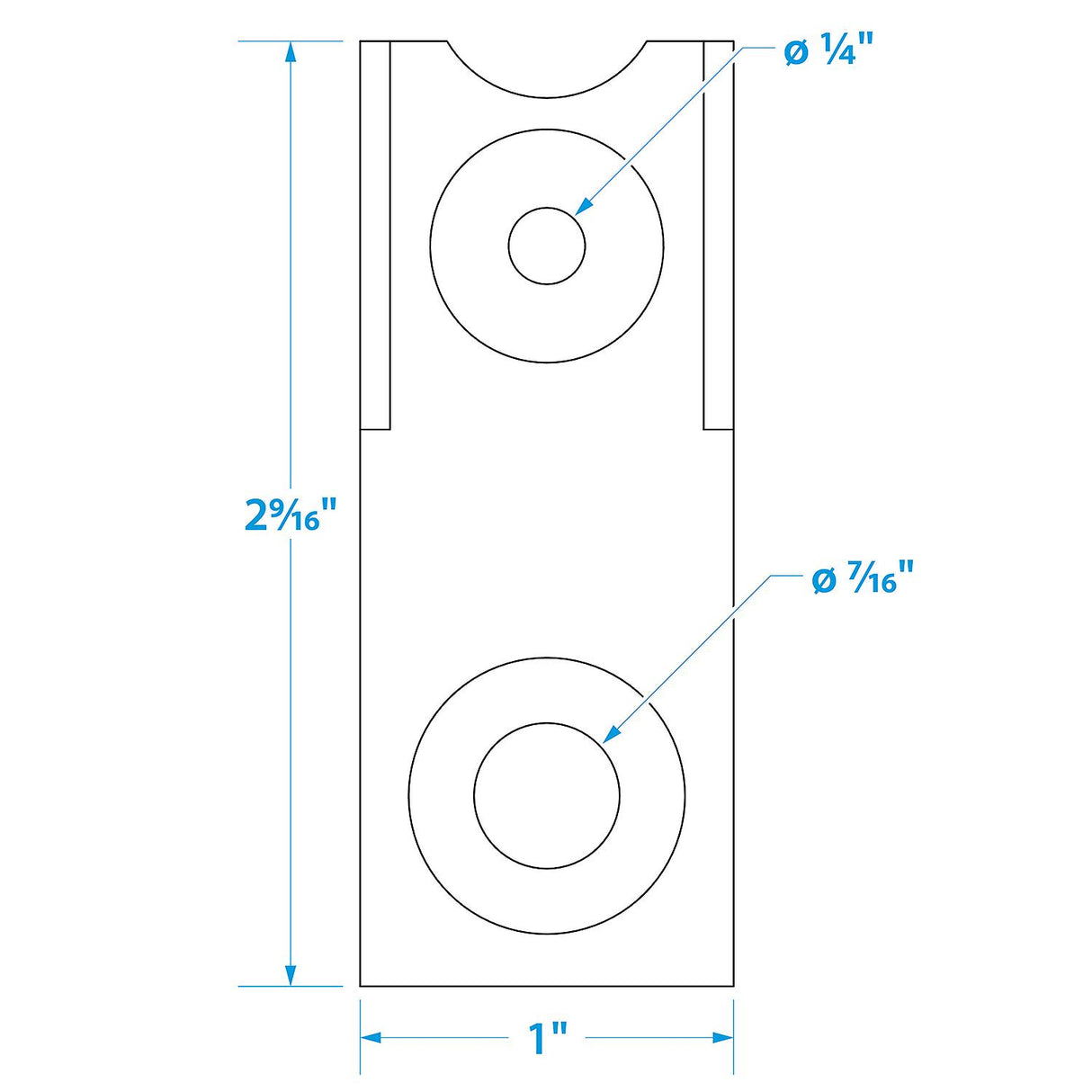 Seachoice Circuit Breaker Bracket, Fits 20, 30, 40, Or 50 Amp Dual Stud Manual Reset Breakers