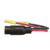 Seachoice Trolling Motor Plug, Straight Female, Motor Side, 6 in. Lead Wires