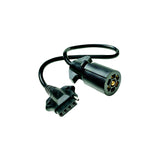 Seachoice 7-Way Round to 5-Way Flat Cable Adapter, Boat Trailer, 18 in.