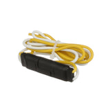 Seachoice 2 Pole Wire Connector, Male/Female, 12 In. Lead