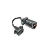 Seachoice 7-Way Round to 5-Way Flat Boat Trailer Adapter Plug, 8 in.