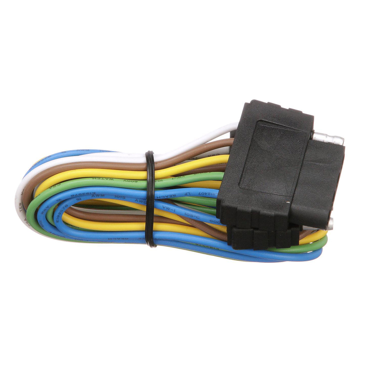 Seachoice Trailer Wire Harness Extension, 5 Pole, Flat, 48 In.