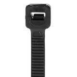 Seachoice 14081 Cable Ties, 11 in. Long, 50 Lbs. Max Load, UV Black, Pack of 500