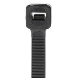 Seachoice 14091 Cable Ties, 14 in. Long, 50 Lbs. Max Load, UV Black, Pack of 500