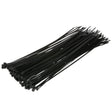 Seachoice 14091 Cable Ties, 14 in. Long, 50 Lbs. Max Load, UV Black, Pack of 500