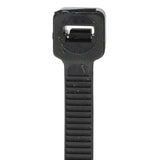 Seachoice 14151 Cable Ties, 11 in. Long, 50 Lbs. Max Load, UV Black, Pack of 100