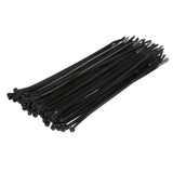 Seachoice 14151 Cable Ties, 11 in. Long, 50 Lbs. Max Load, UV Black, Pack of 100