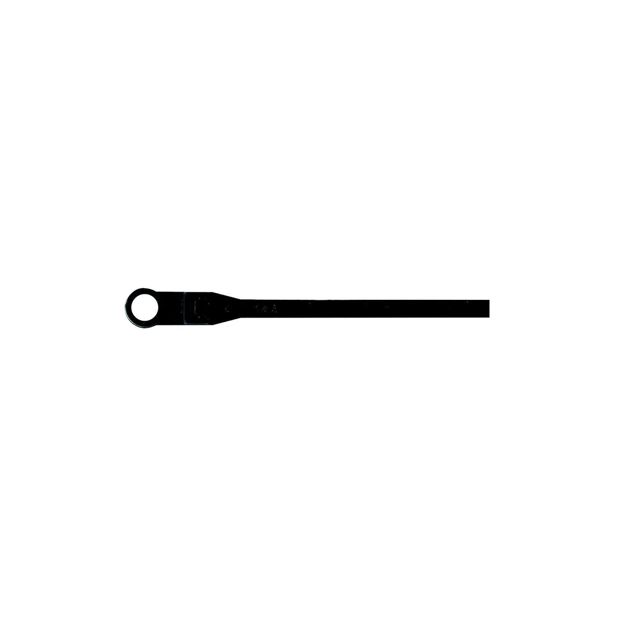 Seachoice 14171 Cable Ties, 8 In. Long, Mounting Design, 50 Lbs. Max Load, UV Black, Pack of 100