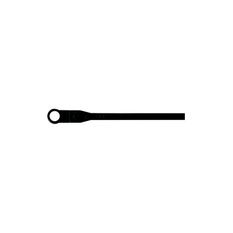 Seachoice 14171 Cable Ties, 8 In. Long, Mounting Design, 50 Lbs. Max Load, UV Black, Pack of 100