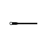 Seachoice 14181 Cable Ties, 8 In. Long, Mounting Design, 50 Lbs. Max Load, UV Black, Pack of 1,000