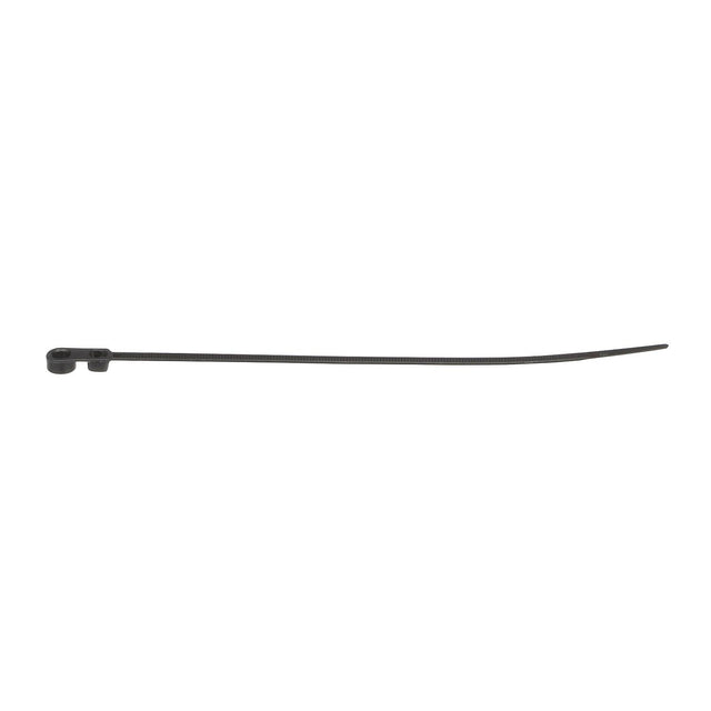 Seachoice 14181 Cable Ties, 8 In. Long, Mounting Design, 50 Lbs. Max Load, UV Black, Pack of 1,000