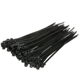 Seachoice 14181 Cable Ties, 8 In. Long, Mounting Design, 50 Lbs. Max Load, UV Black, Pack of 1,000