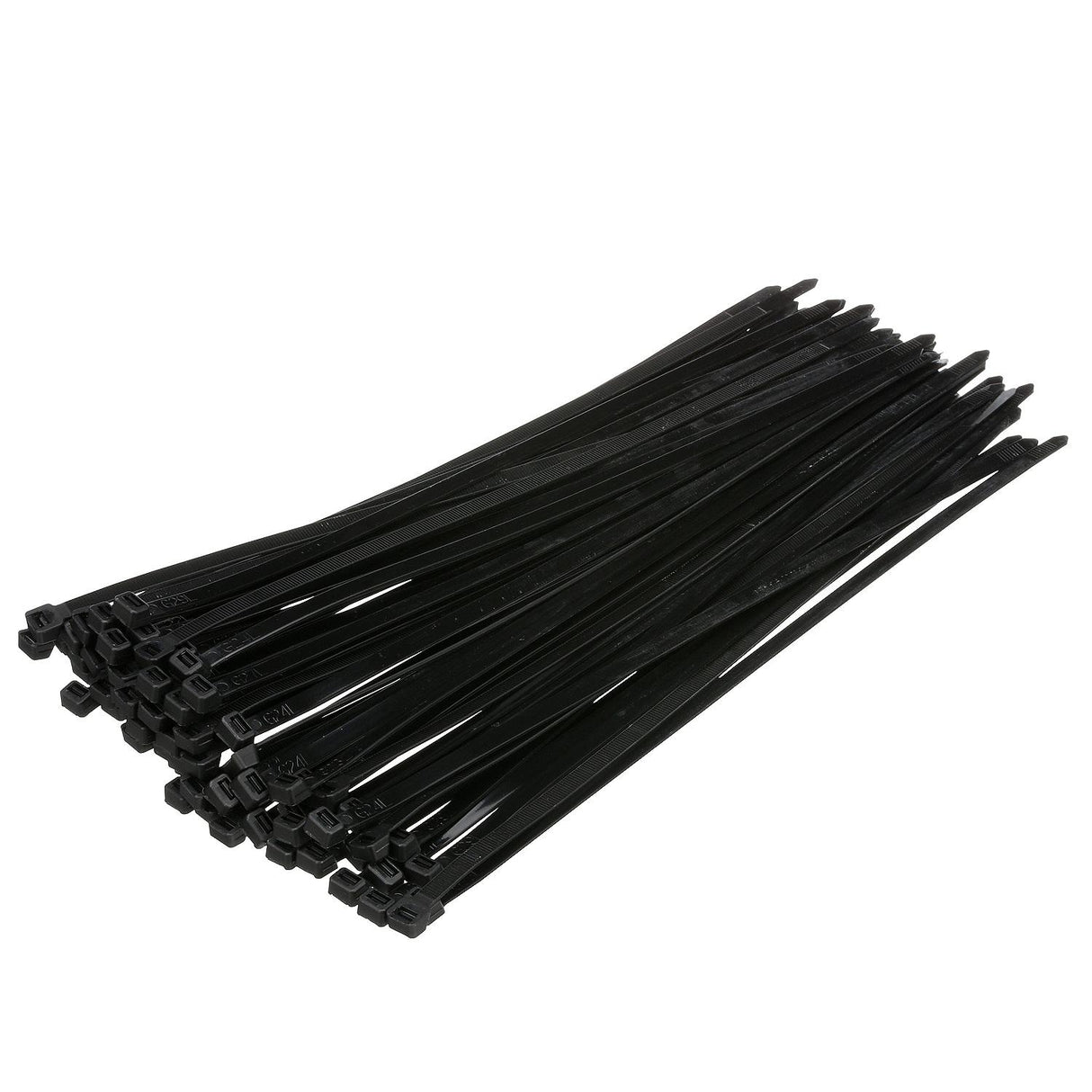 Seachoice 14211 Cable Ties, 14 in. Long, 120 Lb. Max Load, UV Black, Pack of 100