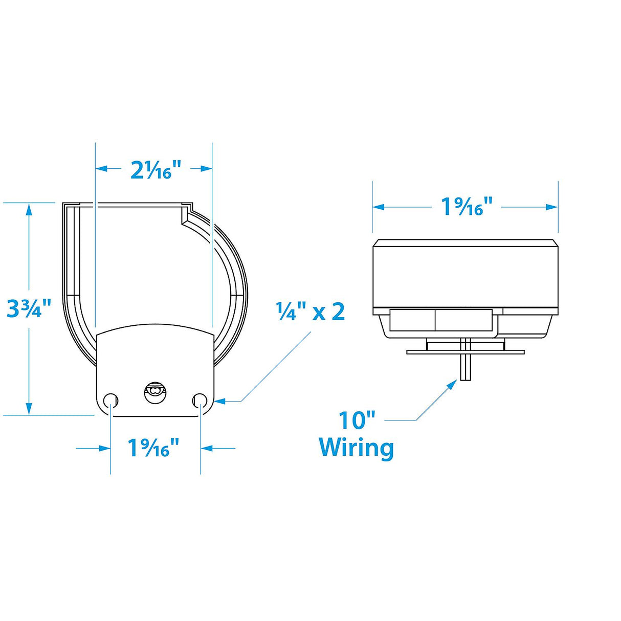 Seachoice Compact Electric Horn w/ Stainless Steel Cover, Single, 105 dB, 8 Amp