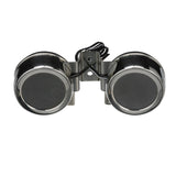 Seachoice 14521 Compact Electric Horns, 108 dB, Twin Horns w/ Stainless Steel Covers, 12V DC Power, 8 Amp