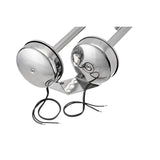 Seachoice 14631 Dual Trumpet Electric Horn, Stainless Steel, 123 dB Rating, 24V, 5 Max Amps. 18-1/2 in. L X 8 in. W X 5 in. H