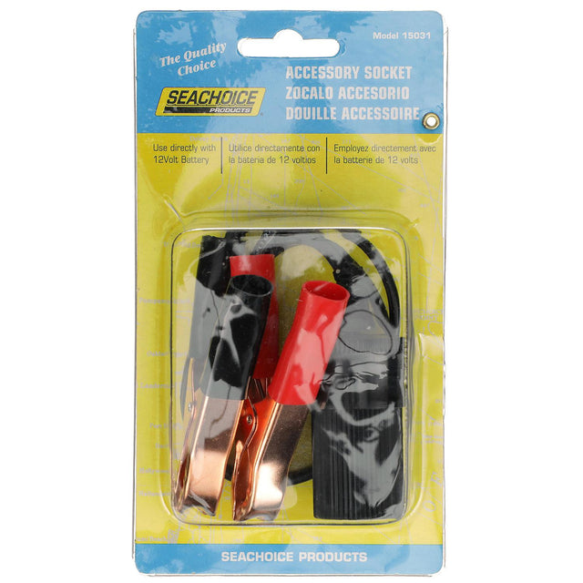 Seachoice Adapter Plug to Battery Cigarette Lighter, 12V