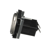 Seachoice 15301 Hourmeter Gauge for Boats, Round, 2 in., Stainless Steel Bezel