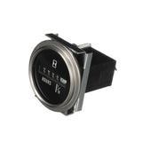 Seachoice 15301 Hourmeter Gauge for Boats, Round, 2 in., Stainless Steel Bezel