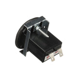 Seachoice 15311 Hourmeter Gauge for Boats, Round, 2 in., Black Bezel