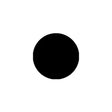 Seachoice Instrument Panel Hole Cover, Black,  2-1/16 In.