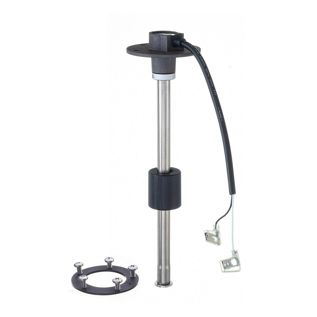 Seachoice Reed Switch Fuel Sender, 9.2 in./230mm Tank, 33 (Full) & 240 (Empty) OHM Fuel, Includes Gasket