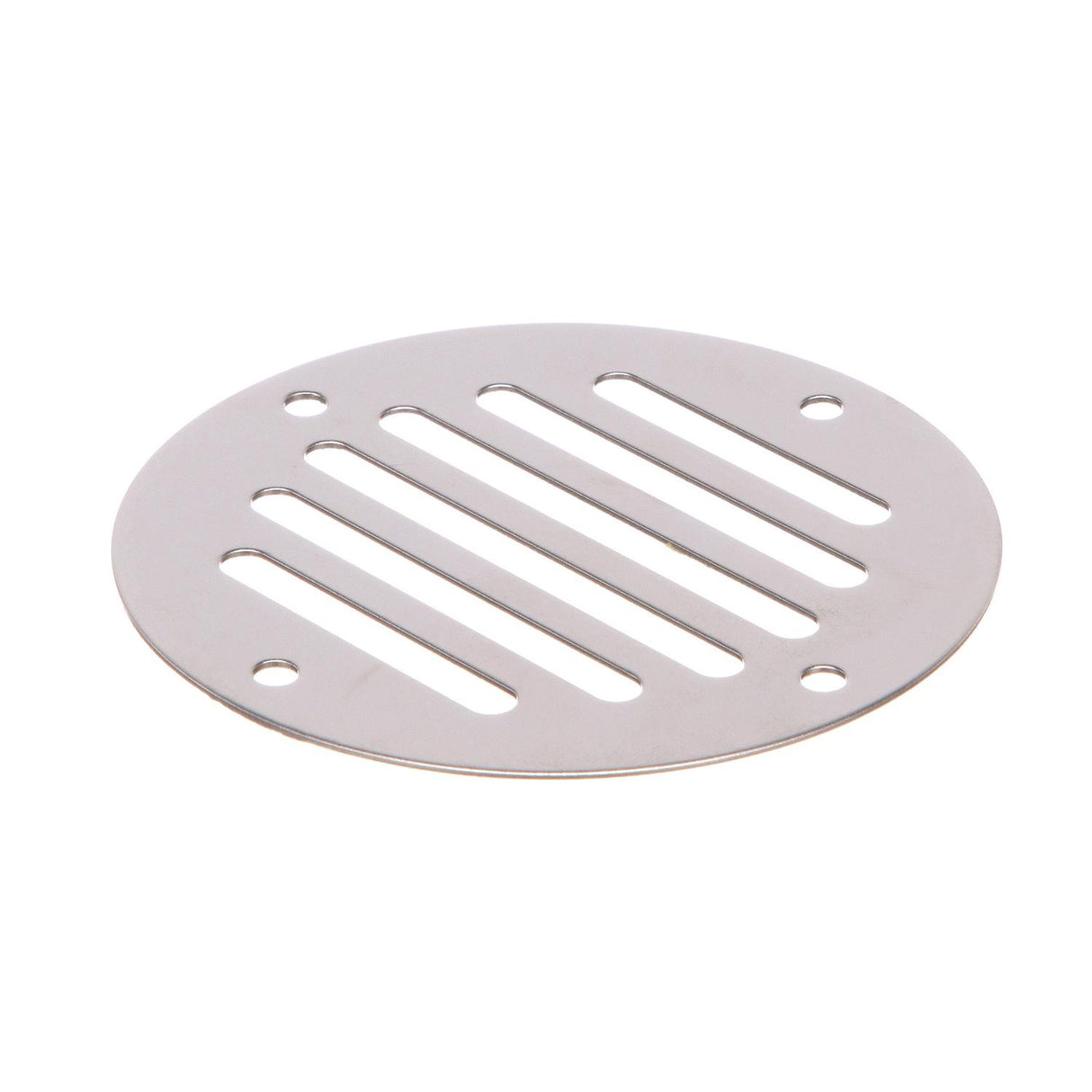 Seachoice Round Ventilator Cover, 3-1/4 In. Diameter, Will Cover Holes Up to 2-1/2 In., Stamped Stainless Steel