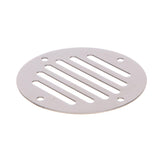 Seachoice Round Ventilator Cover, 3-1/4 In. Diameter, Will Cover Holes Up to 2-1/2 In., Stamped Stainless Steel