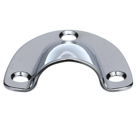 Seachoice Clam Shell Vent, 1-5/16 In. X 1-1/2 In., Chrome-Plated Brass