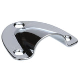 Seachoice Clam Shell Vent, 1-5/16 In. X 1-1/2 In., Chrome-Plated Brass