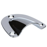 Seachoice Clam Shell Vent, 2 In. X 2-3/32 In., Chrome-Plated Brass