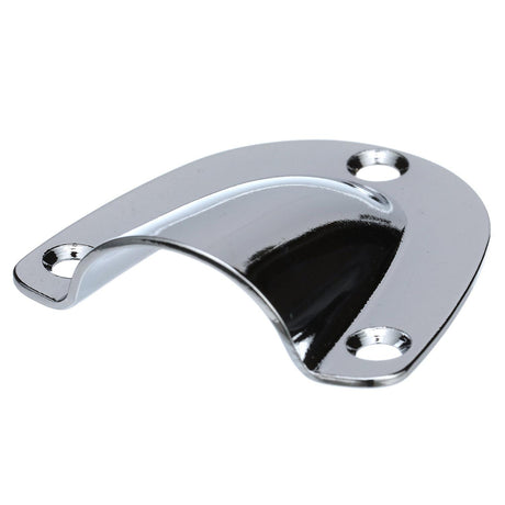 Seachoice Clam Shell Vent, 2 In. X 2-3/32 In., Chrome-Plated Brass
