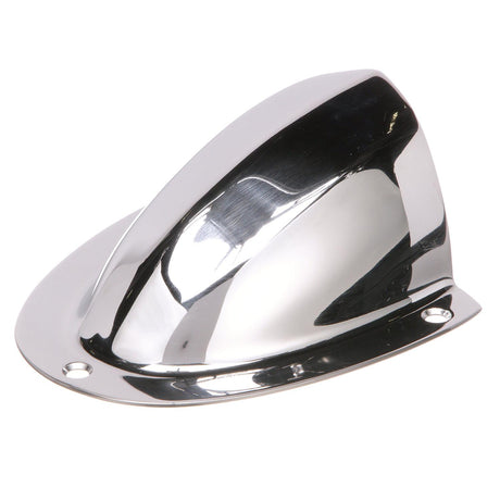 Seachoice Clam Shell Vent, 3-3/4 In. X 3-3/4 In., Stainless Steel